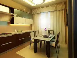 Kitchen design in a two-room apartment 7 m