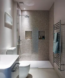 Shower room design without bathtub photo