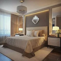 European bedroom interior