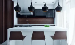 Dark Kitchen Table Design