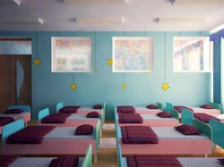 Photo of a kindergarten bedroom