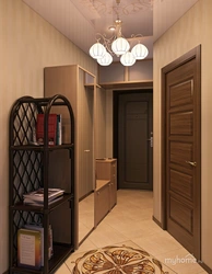 Hallway design for 3-room apartment