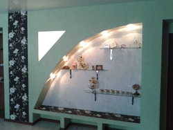 Photo Of Finishing The Kitchen With Plasterboard
