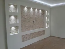 Фота аздаблення кухні гіпсакардон