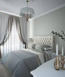 Gray Bedroom Curtains Photo Design