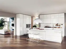 White kitchens in modern style photo 2023