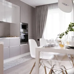 Müasir Üslubda Ağ Mətbəxlər Foto 2023