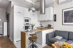 Kitchen in Leningradka 9 sq.m. design