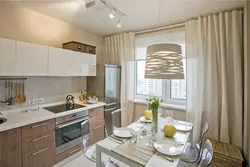 Kitchen in Leningradka 9 sq.m. design