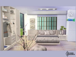 Sims 4 Dizayndagi Yotoqxona