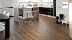 Photo Of Laminate Flooring In The Kitchen Combination