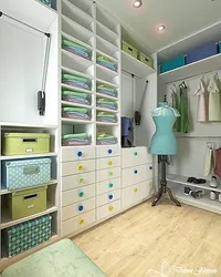 Dressing room design for children's room