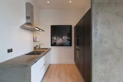 Kitchen in the hallway redevelopment design ideas