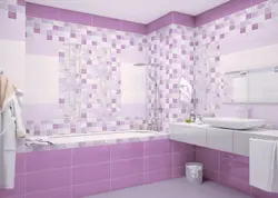 Bathroom Tiles With Flowers Photo