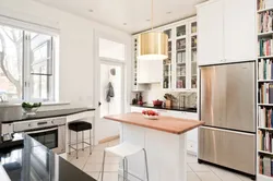 Small kitchen design with island