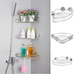 Bath corner shelves interior