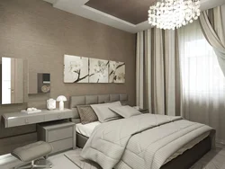 Bedroom design in milky color