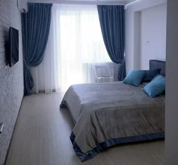 Curtains For A Blue Bedroom What Color Photo