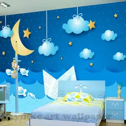 Decorating a bedroom in a kindergarten in photos