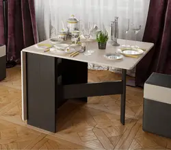Photo of folding tables in the living room