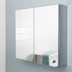 Vanna otağı fotoşəkilində güzgü kabineti