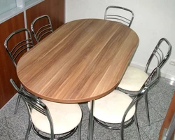 Овальный Обеденный Стол Для Кухни Фото