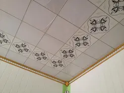 Ceiling tiles for bathroom photo