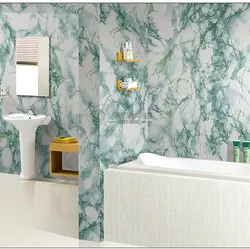 Self-adhesive wallpaper for the bathroom photo