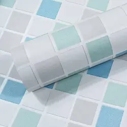 Self-adhesive wallpaper for the bathroom photo