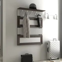 Wall hangers for hallway photo