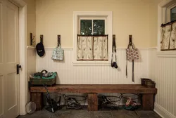 Photo hallway in a village house