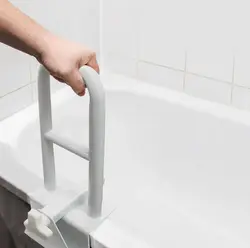 Bathroom grab bar for elderly photo