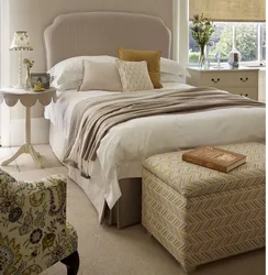 Bedside bench for bedroom photo