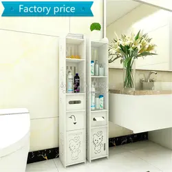 Photo of a base cabinet in a bathroom