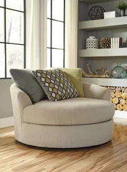 Armchairs in the living room small sizes photo