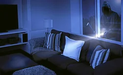 Night bedroom photo