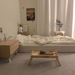 Photo of an aesthetic bedroom