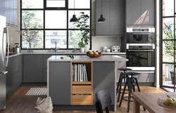 Интерьердегі Voxtorp IKEA ас үйі