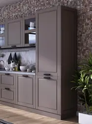 Mocha matte kitchen photo