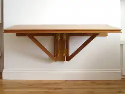 Photo of a folding table for the kitchen