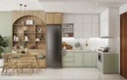 Kitchen Sofia Green in the interior photo
