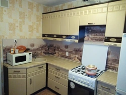 Kitchen crushes furniture in the interior