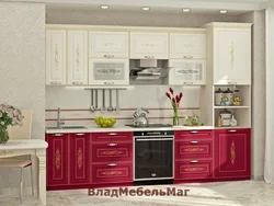 Kitchen crushes furniture in the interior