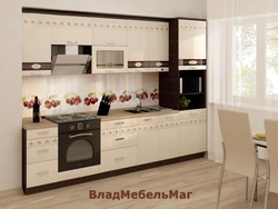 Kitchen crushes furniture in the interior