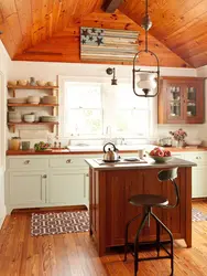 Kitchen interior for home according to its size