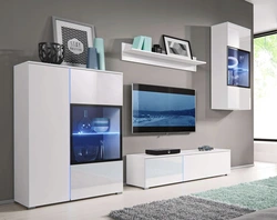 Modular living room gloss photo