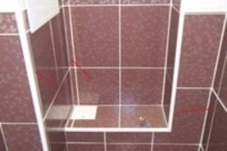 Corner in the bathroom photo