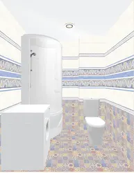 Valencia tiles in the bathroom interior