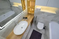 Small square bathroom design