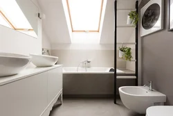 Sloping bathroom design